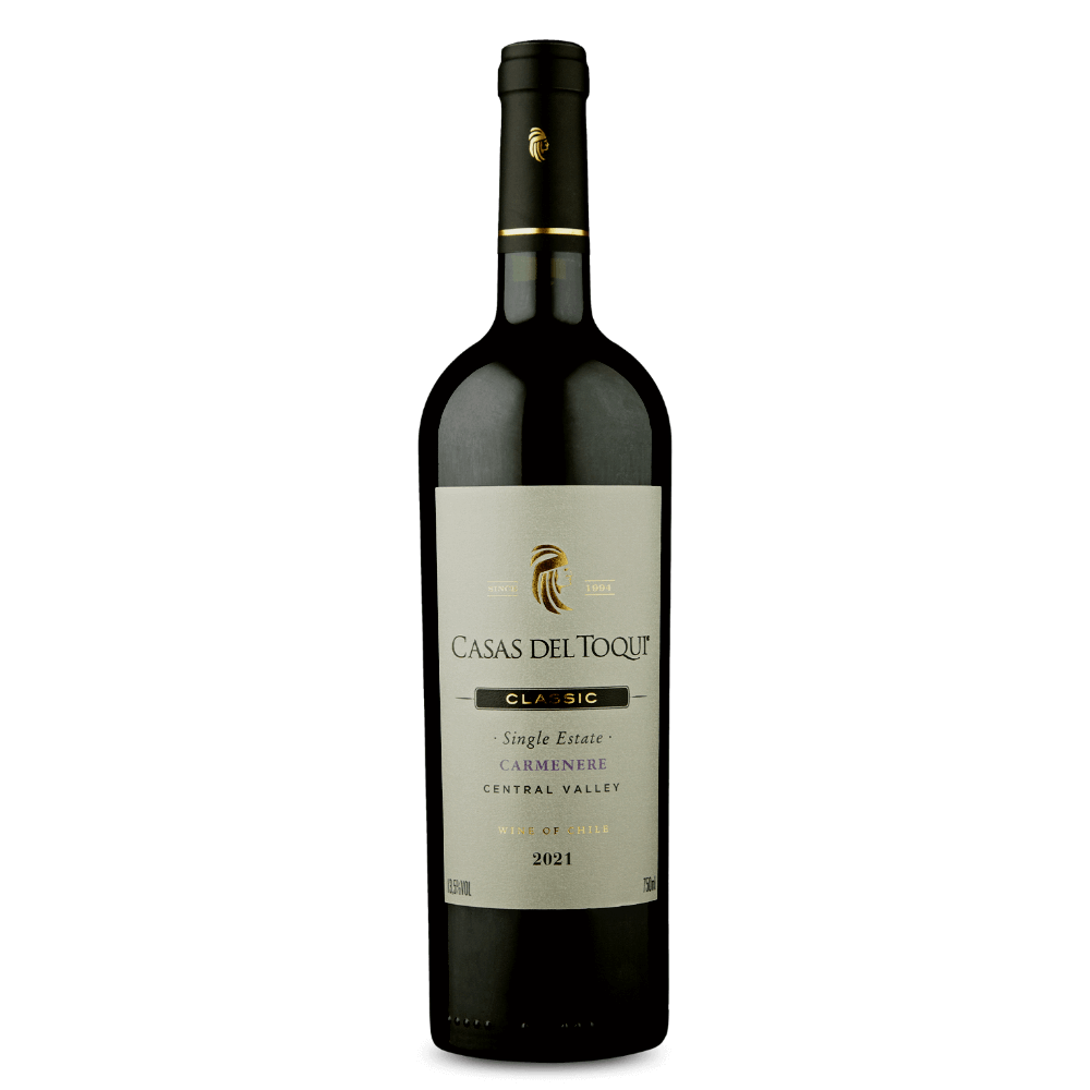 Vinho Casas del Toqui Single Estate D.O. Central Valley Carmenere 2021