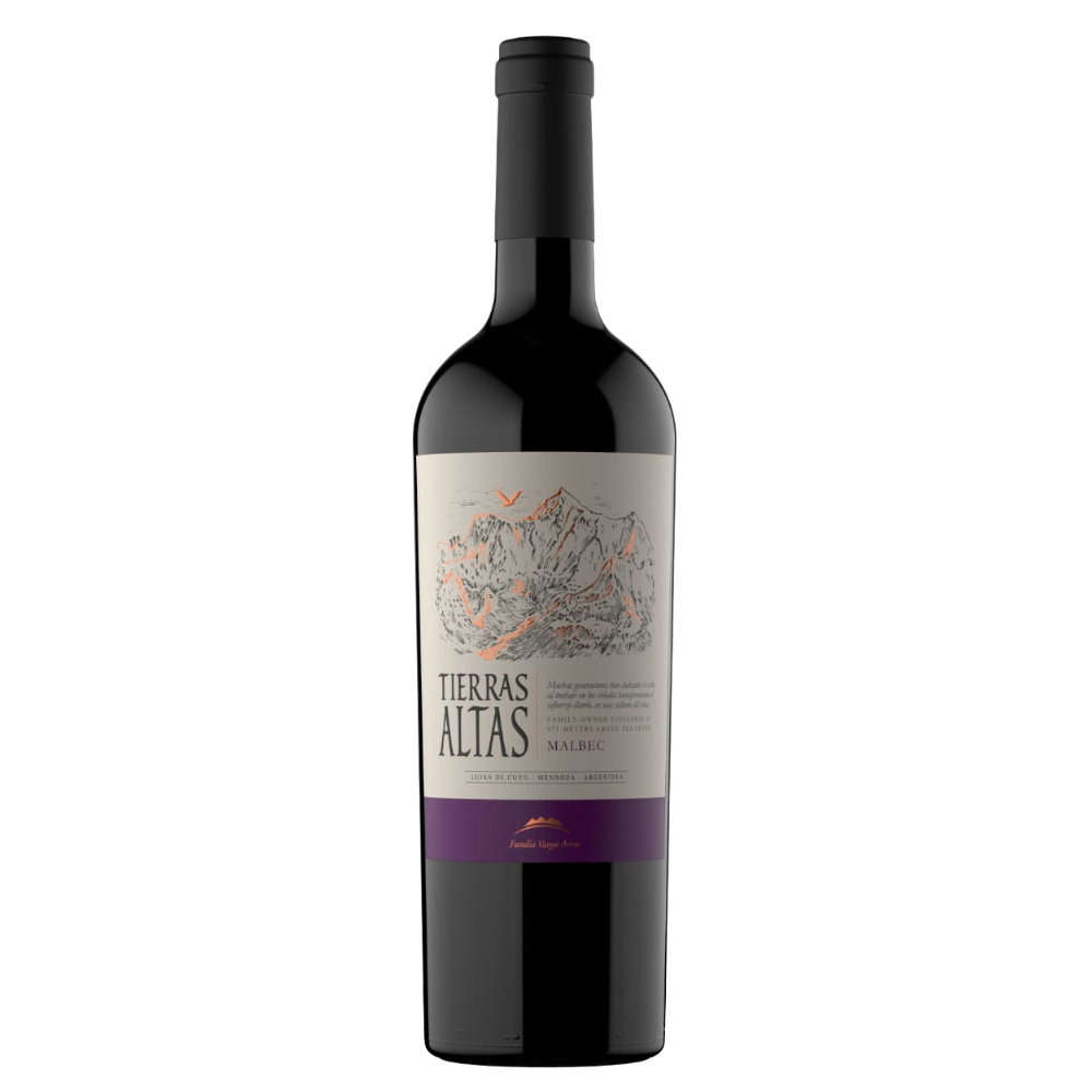 Vinho Tierras Altas Malbec 2020