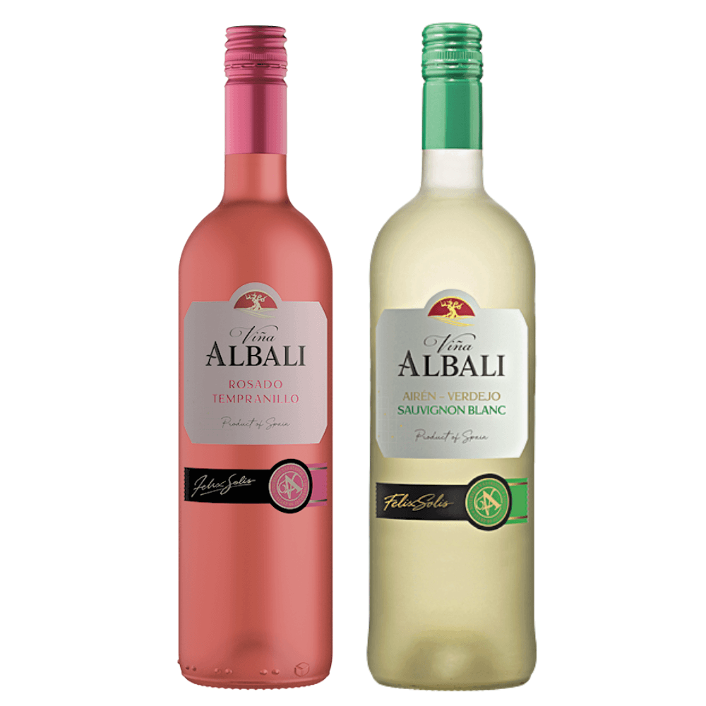 Combo Espanha: Albali Branco e Rosé