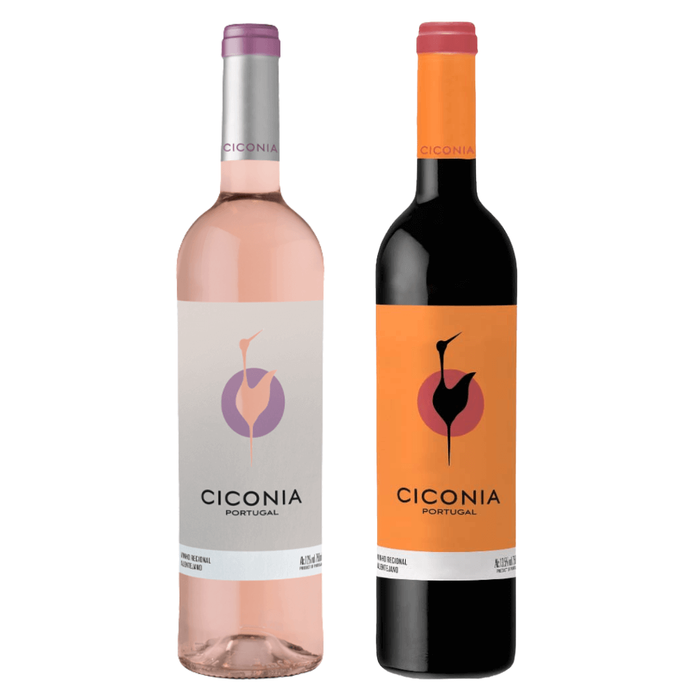 Combo Portugueses Ciconia: Rosé + Tinto + Branco