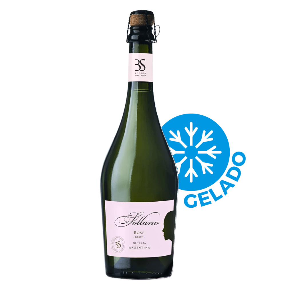 Espumante Bodega Sottano Brut Rosé - Gelado