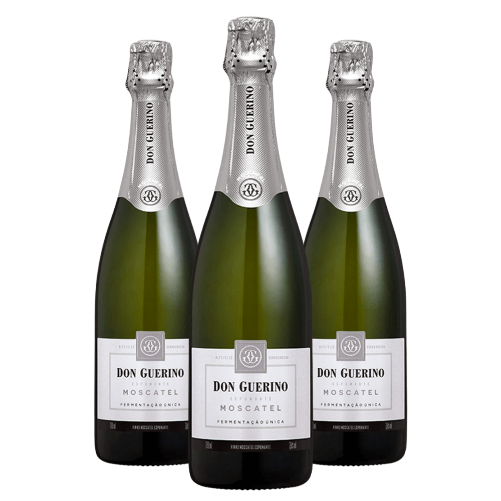 Espumante Don Guerino Moscatel Branco - 3 Unidades