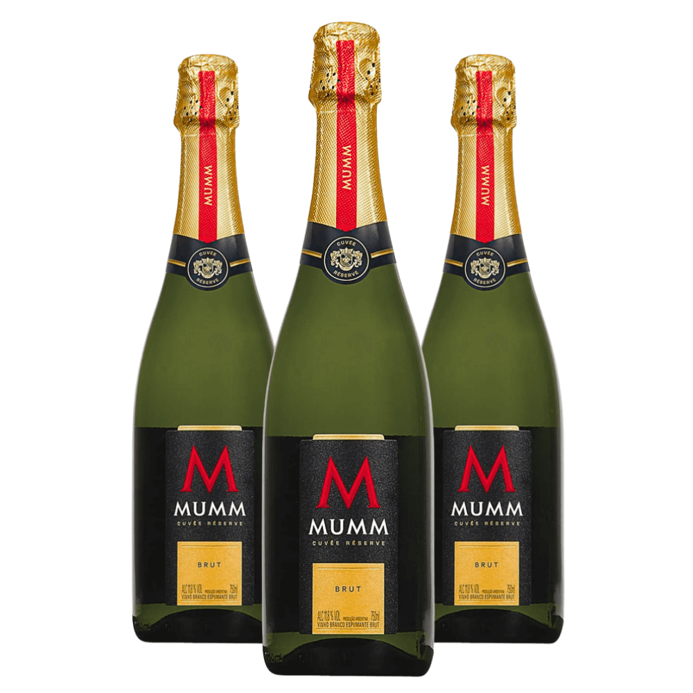 Espumante MUMM Cuvée Reserve Brut - 3 Unidades