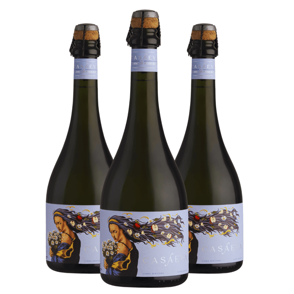 Kit Espumantes Casa Eva Sentidos Brut - 3 Unidades