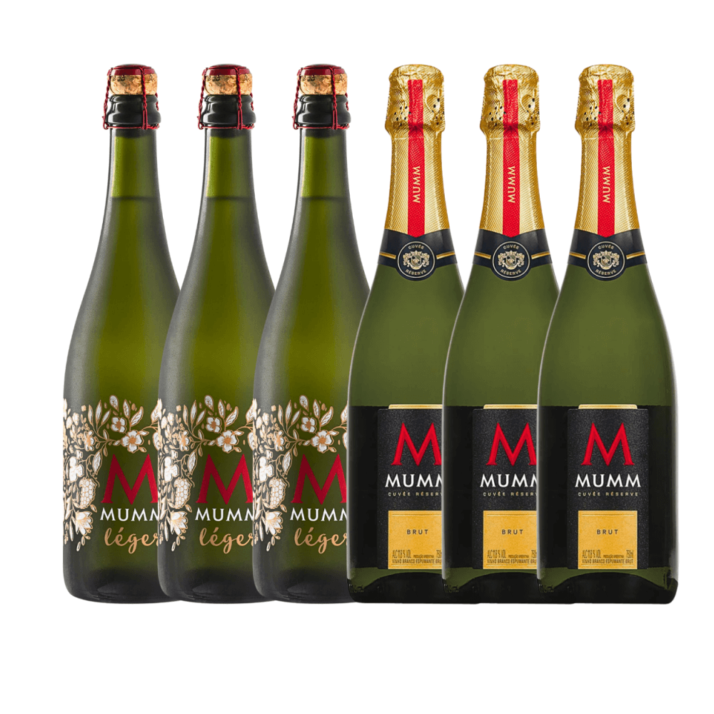 Kit Espumantes MUMM - 6 Unidades