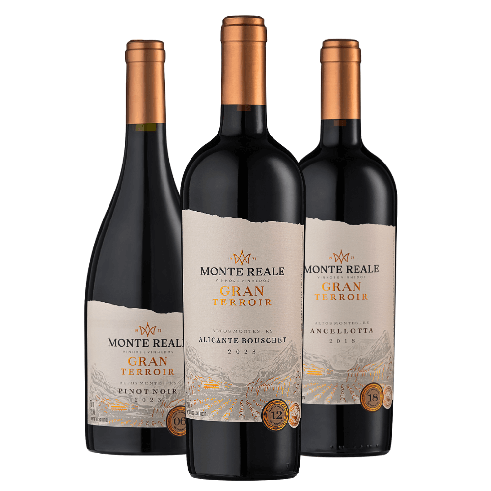 Kit Monte Reale Gran Terroir: Pinot Noir, Alicante Bouschet, Ancellotta