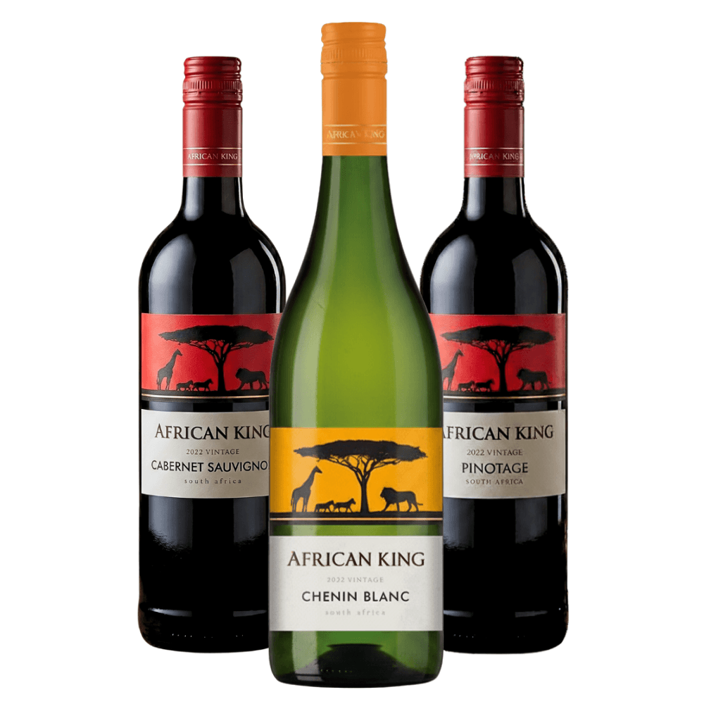 Kit Vinhos African King - 3 Unidades