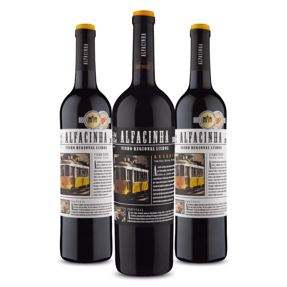 Kit Vinhos Alfacinha Tinto e Reserva