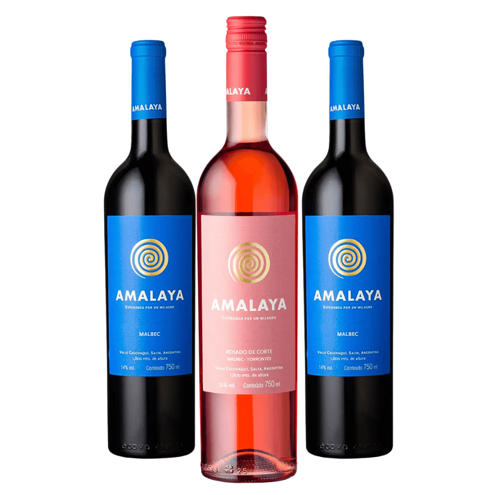 Kit Vinhos Amalaya - 3 Unidades