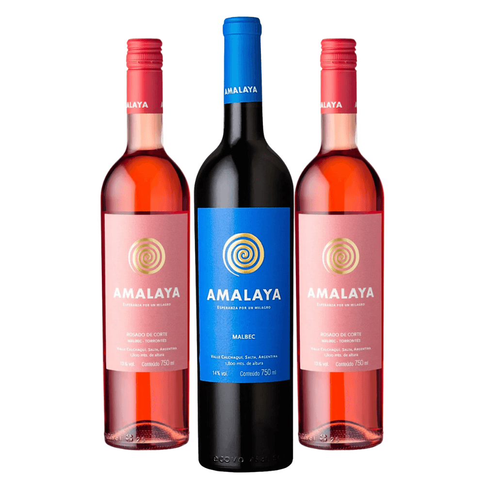 Kit Vinhos Amalaya - 3 Unidades