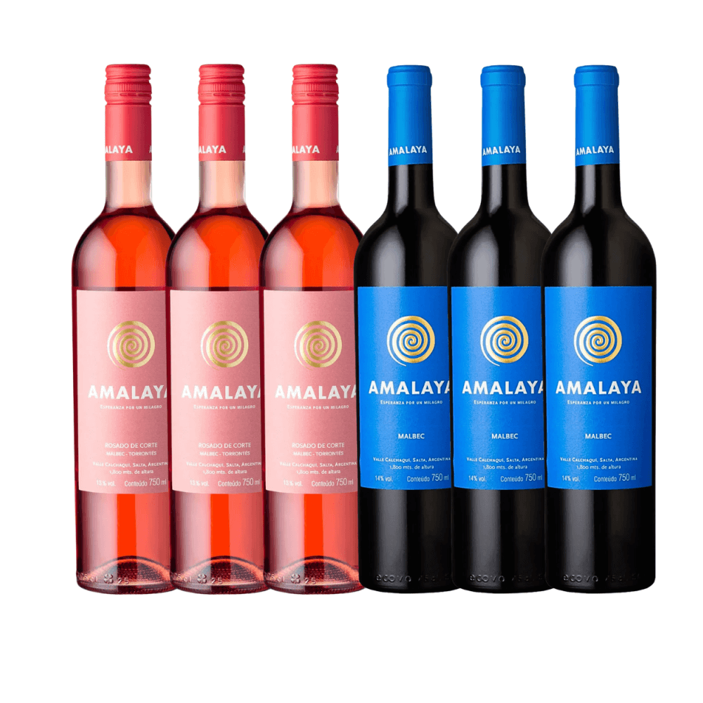 Kit Vinhos Amalaya - 6 Unidades