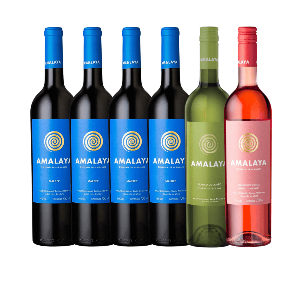 Kit Vinhos Amalaya - 6 Unidades