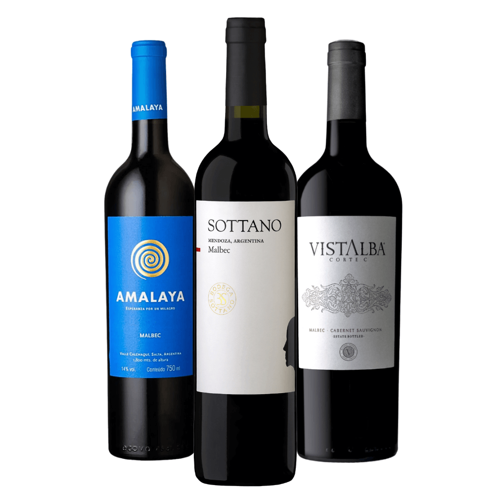 Kit Vinhos Argentinos: Amalaya, Sottano, Vistalba
