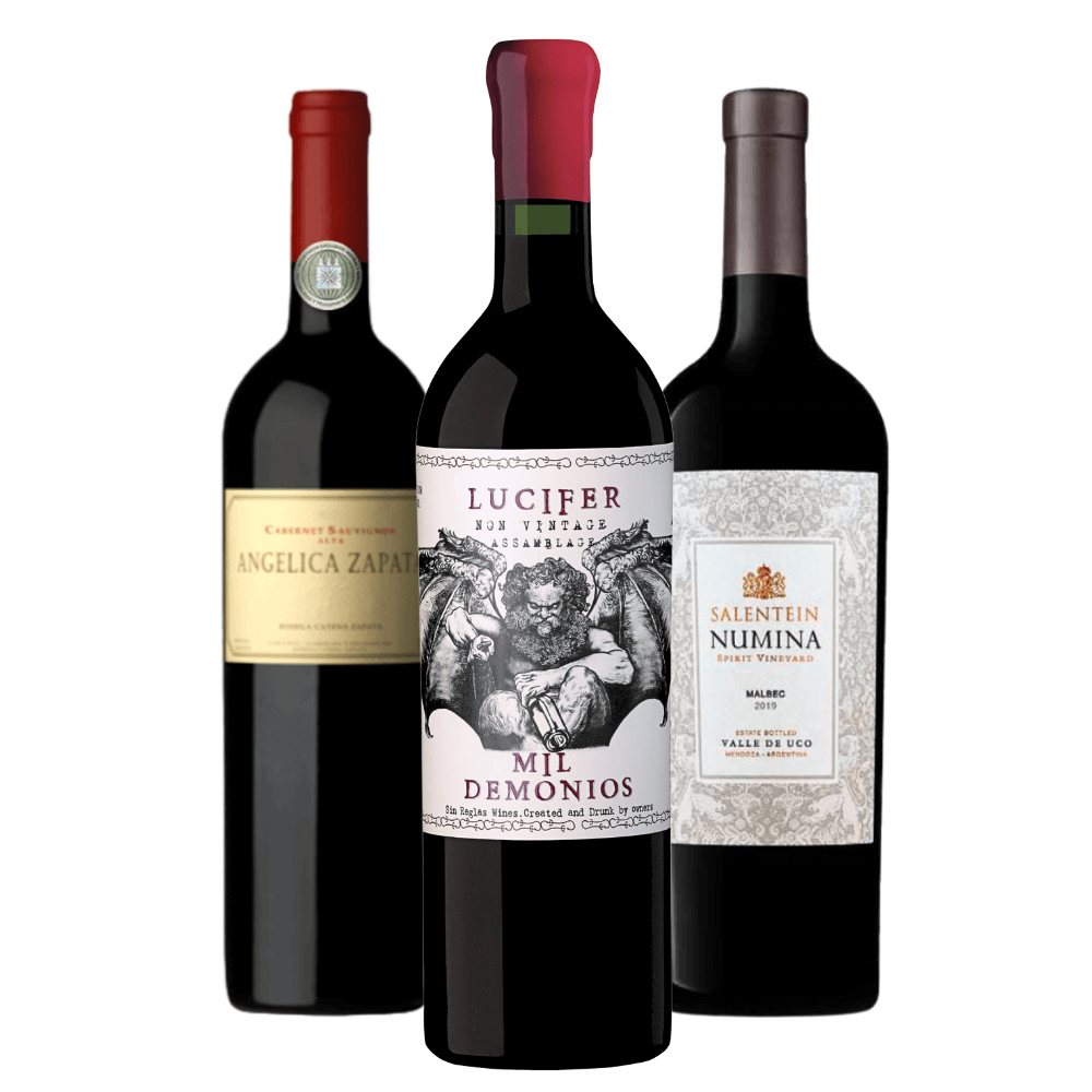 Kit Vinhos Argentinos: Angelica Zapata, Lucifer, Numina