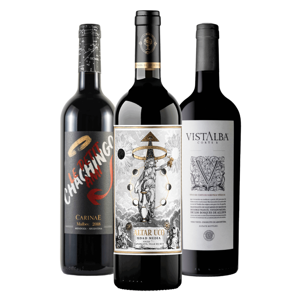 Kit Vinhos Argentinos: Carinae, Altar de Uco, Vistalba