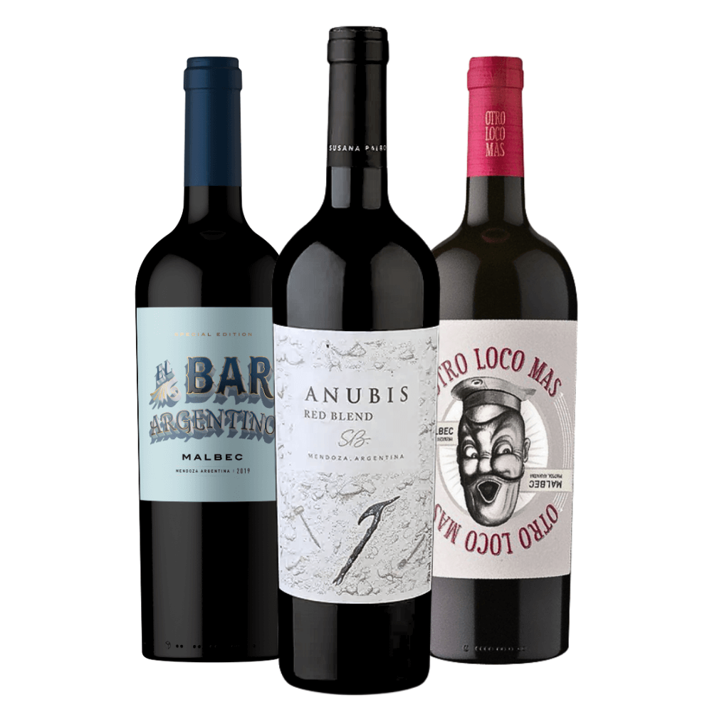 Kit Vinhos Argentinos: El Bar, Anubis, Otro Loco Más