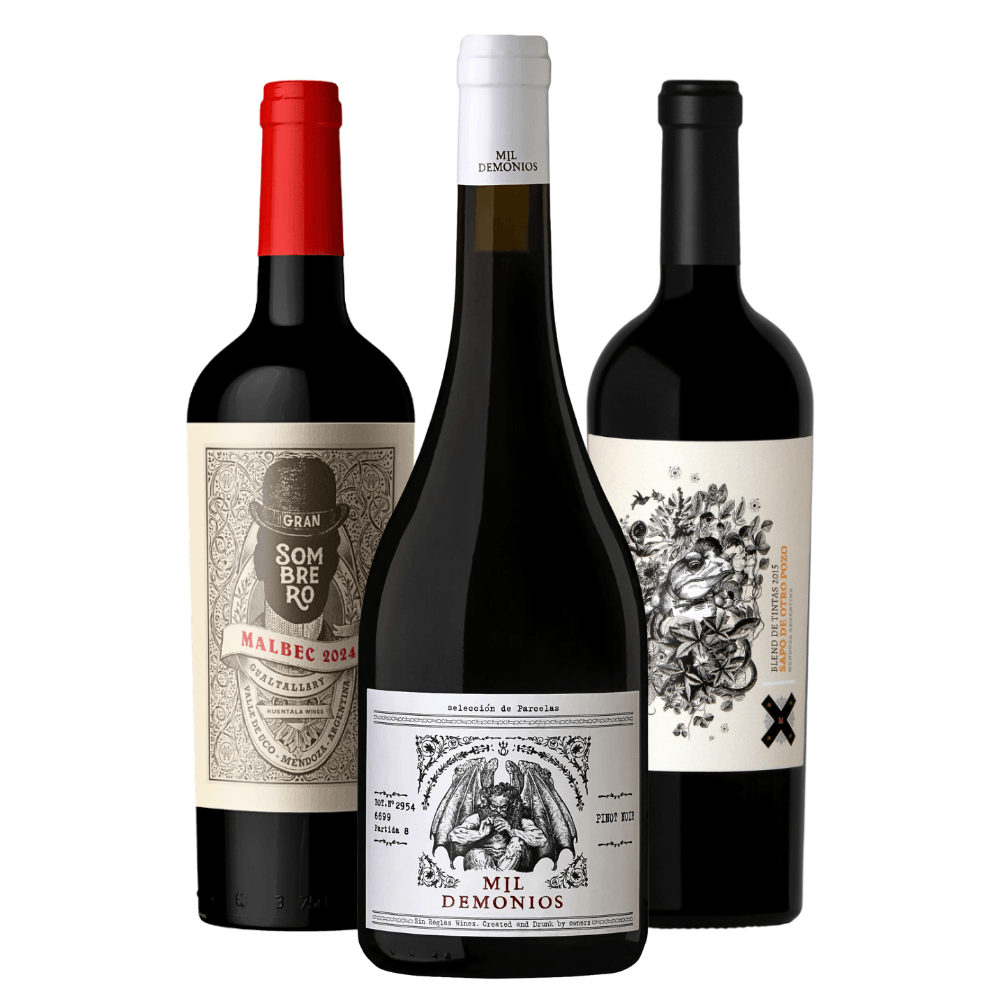 Kit Vinhos Argentinos: Gran Sombrero, Sin Reglas, Sapo de Otro Pozo
