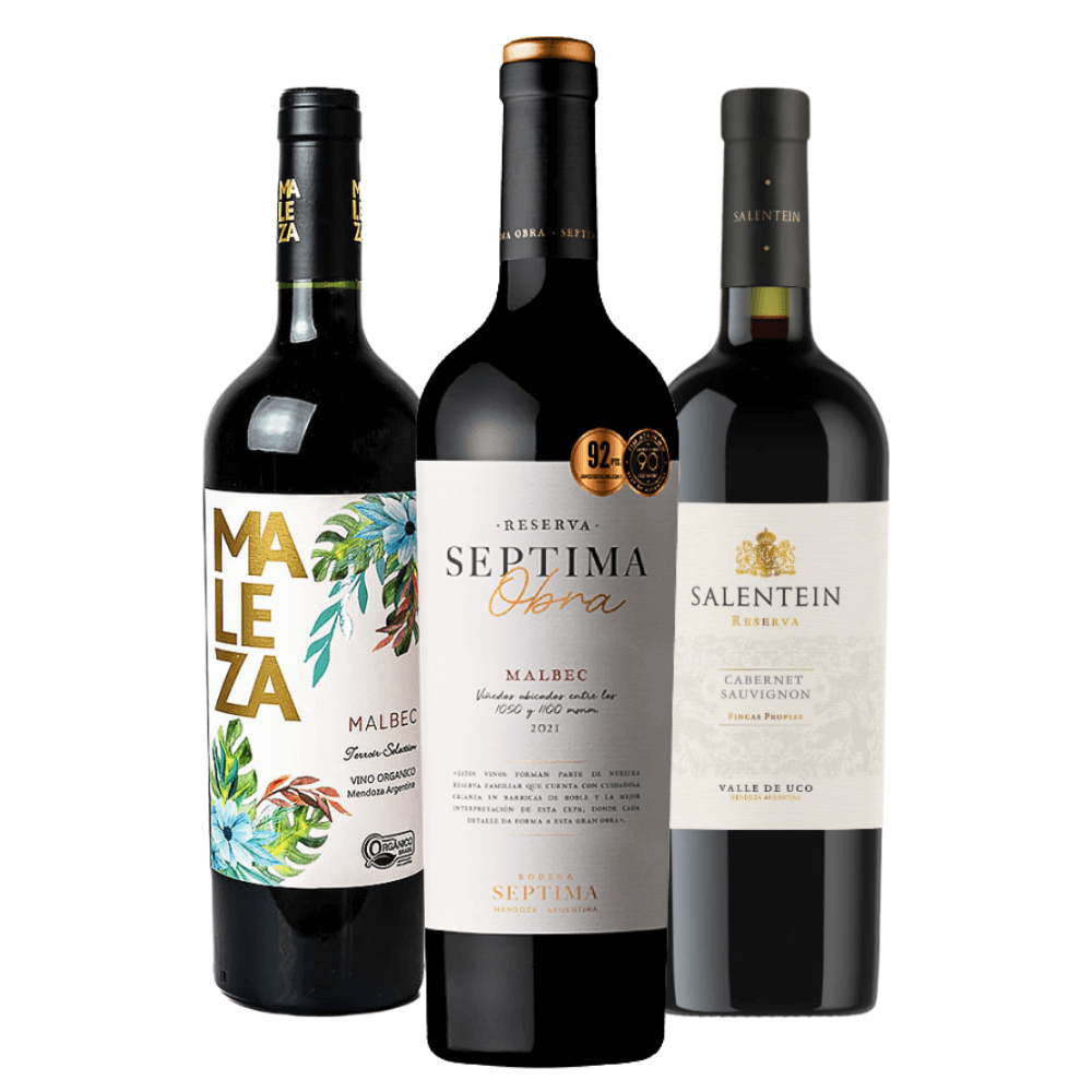 Kit Vinhos Argentinos: Maleza, Septima, Salentein