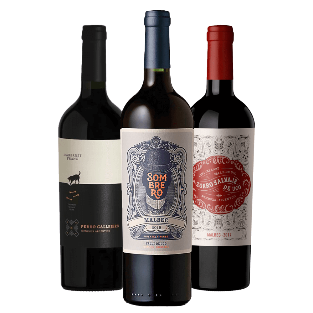 Kit Vinhos Argentinos: Perro Callejero, Sombrero, Zorro Salvage