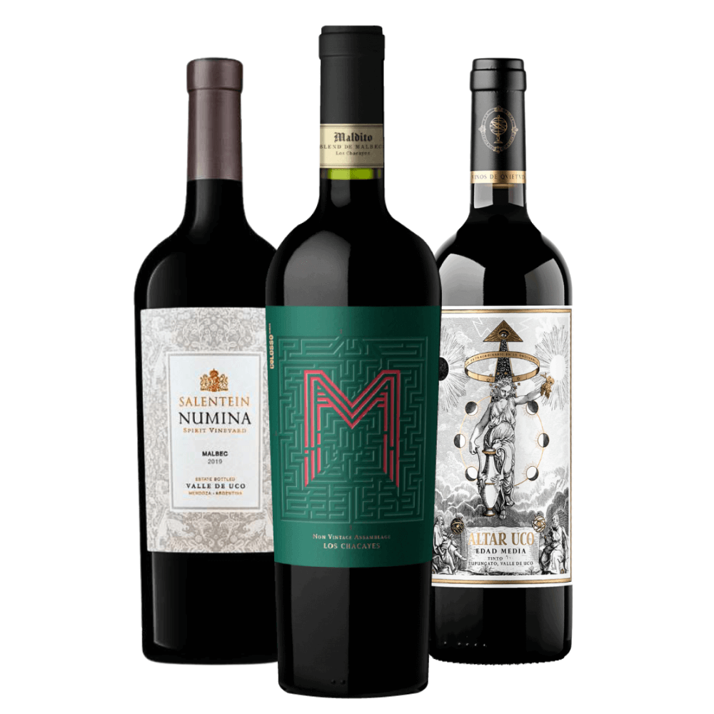 Kit Vinhos Argentinos: Salentein, Colosso, Altar de Uco