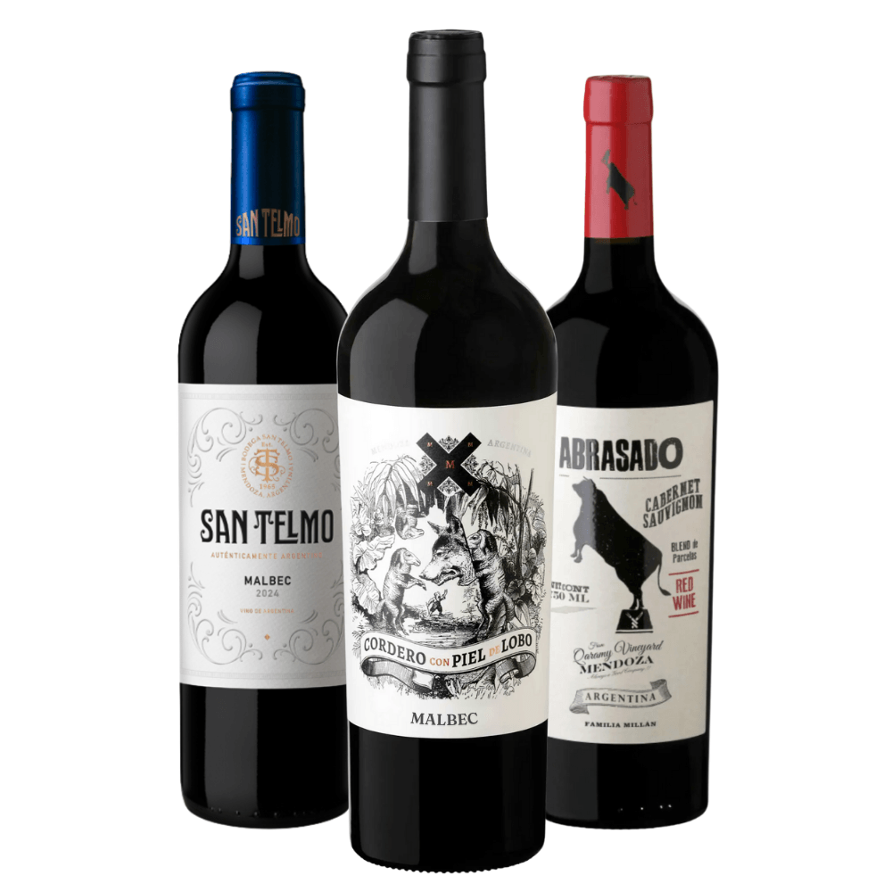 Kit Vinhos Argentinos: San Telmo, Cordero, Abrasado