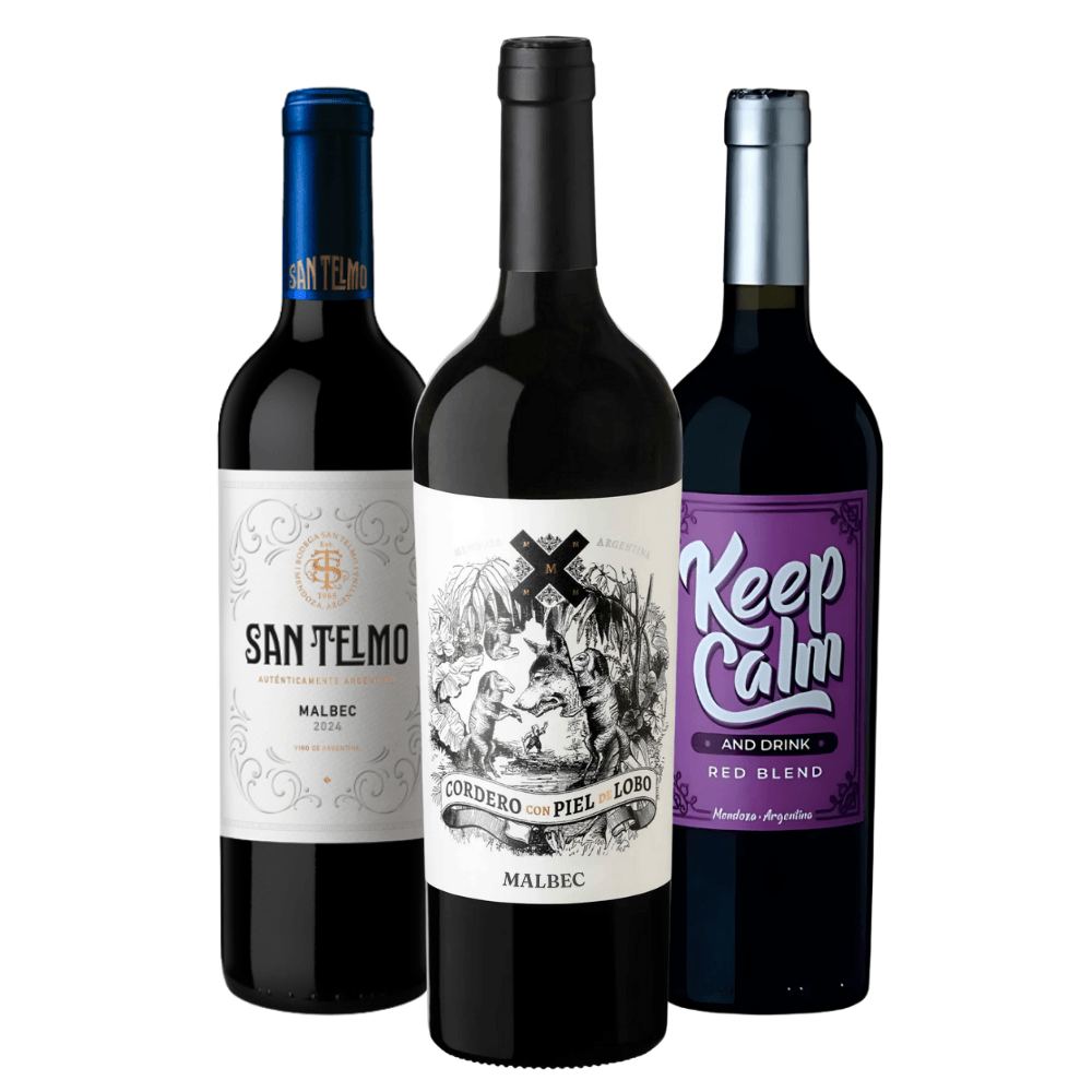 Kit Vinhos Argentinos: San Telmo, Cordero, Keep Calm