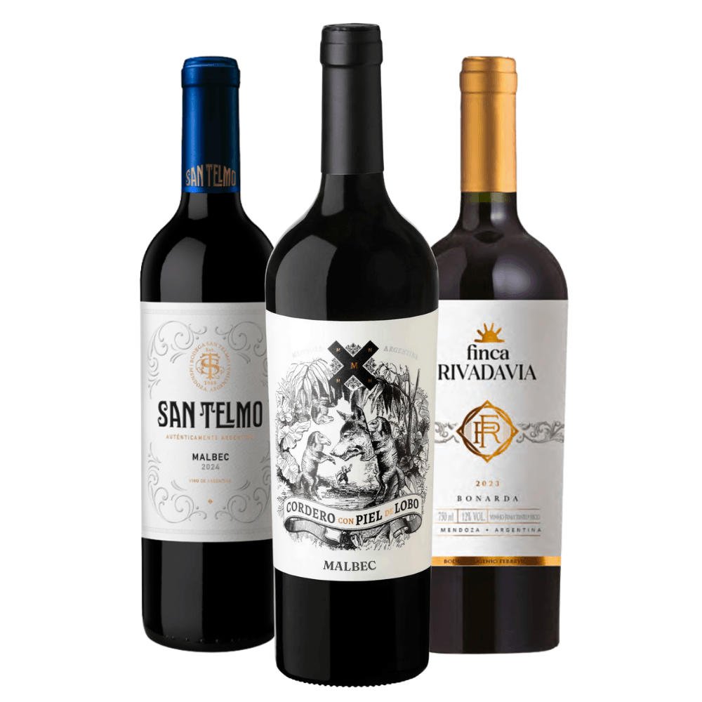 Kit Vinhos Argentinos: San Telmo, Cordero, Rivadavia