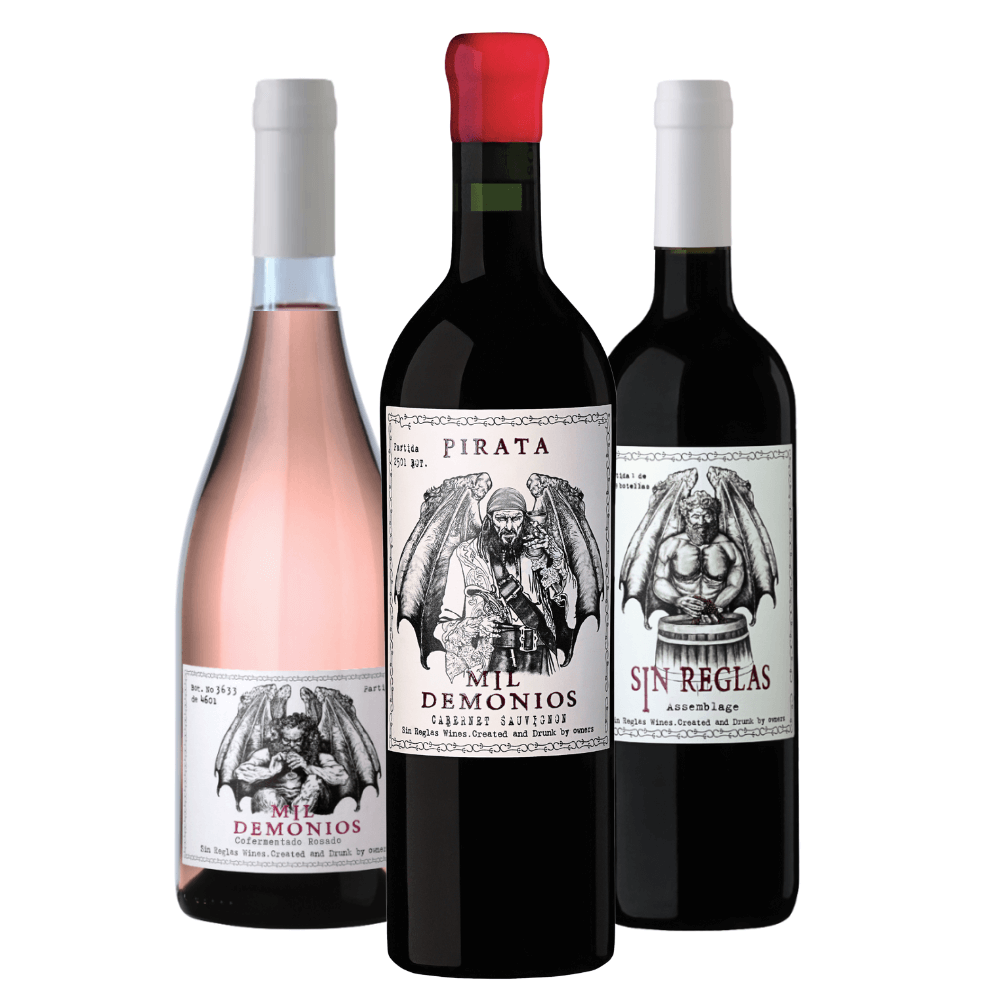 Kit Vinhos Argentinos Sin Reglas: Rosé, Pirata, Assemblage