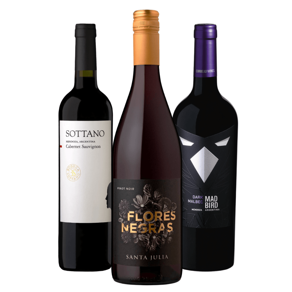 Kit Vinhos Argentinos: Sottano, Santa Julia, Mad Bird