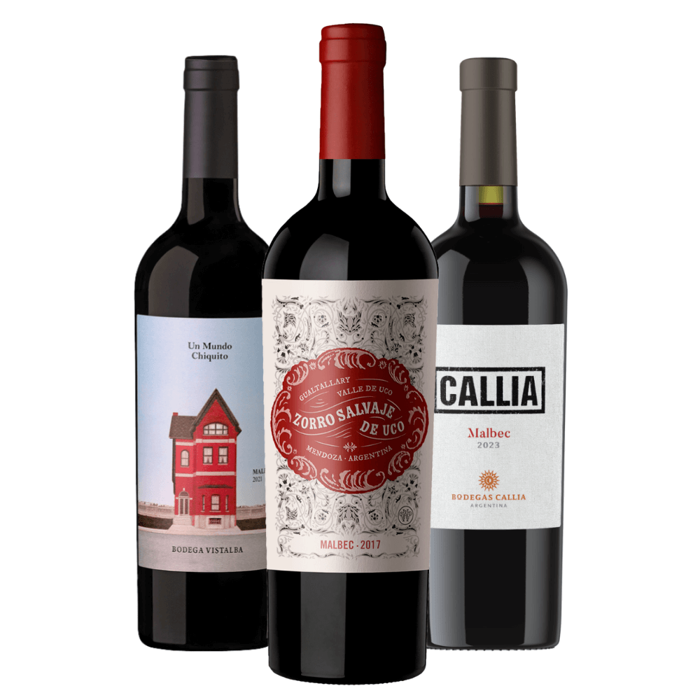Kit Vinhos Argentinos: Un Mundo Chiquito, Zorro Salvage, Callia
