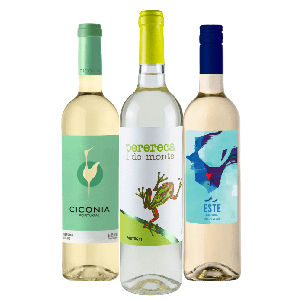 Kit Vinhos Brancos: Ciconia, Perereca do Monte, ESTE