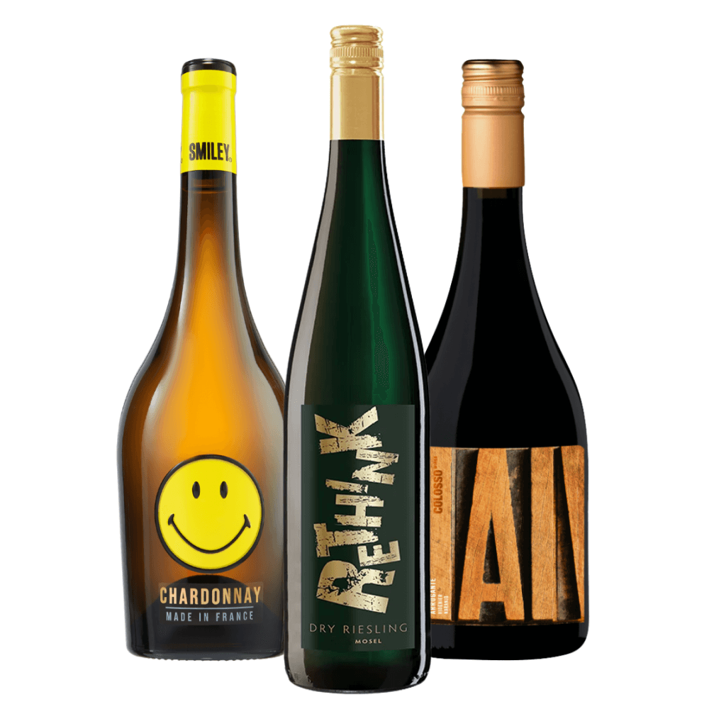 Kit Vinhos Brancos: França, Alemanha, Argentina