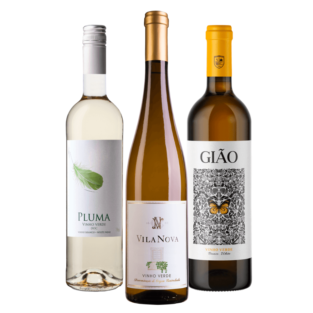 Kit Vinhos Brancos: Pluma, Vila Verde, Gião