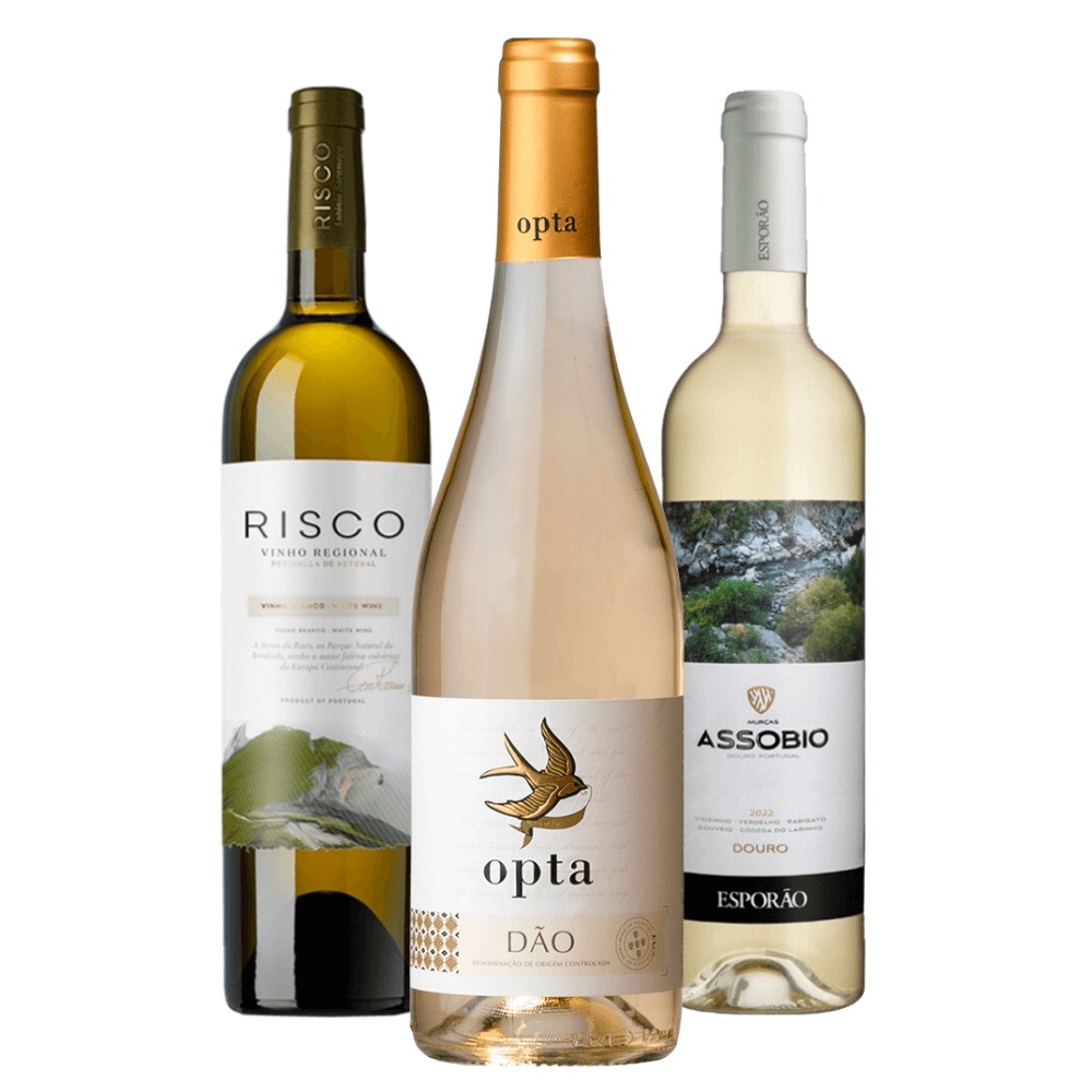 Kit Vinhos Brancos: Risco, Opta, Assobio