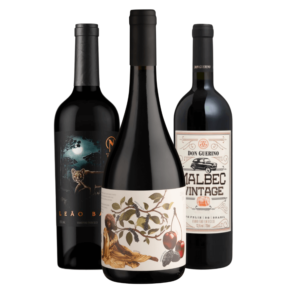 Kit Vinhos Brasileiros: Quinta da Neve, Casa Eva, Don Guerino