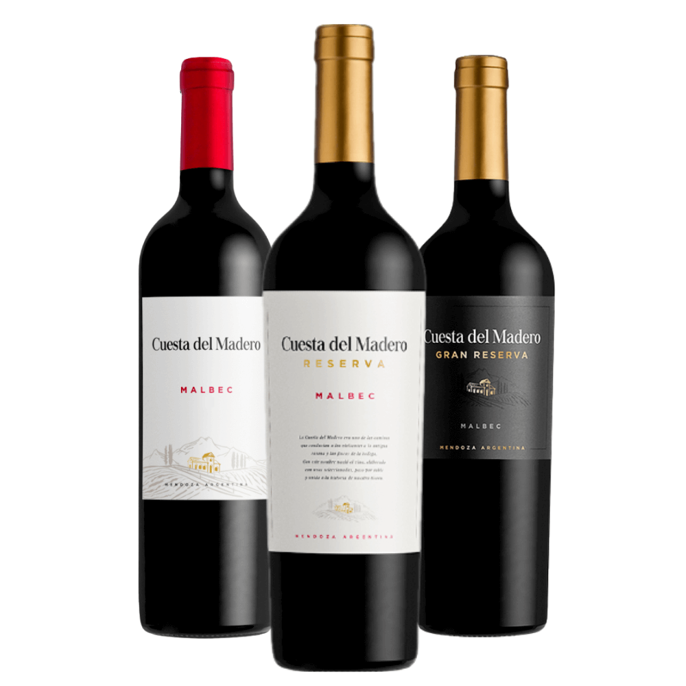Kit Vinhos Cuesta del Madero Malbec