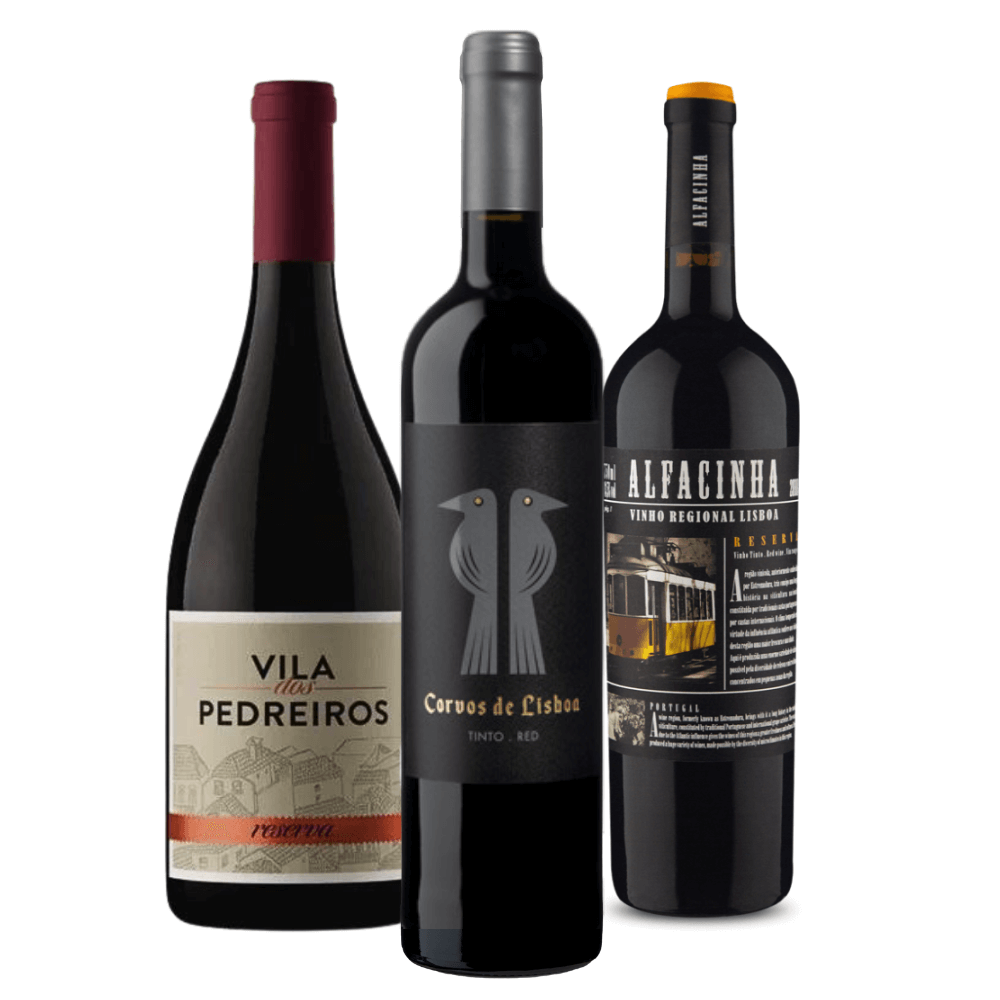 Kit Vinhos de Lisboa: Vila dos Pedreiros, Corvos de Lisboa, Alfacinha