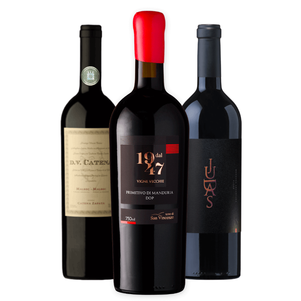 Kit Vinhos: DV Catena Malbec, Dal 1947, Judas Blend