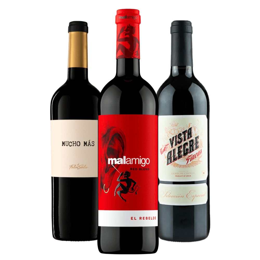 Kit Vinhos Espanha: Mucho Más, Malamigo, Vista Alegre