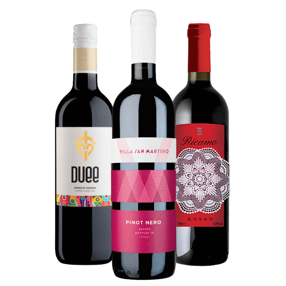 Kit Vinhos Italianos: Duee, San Martino, Ricamo