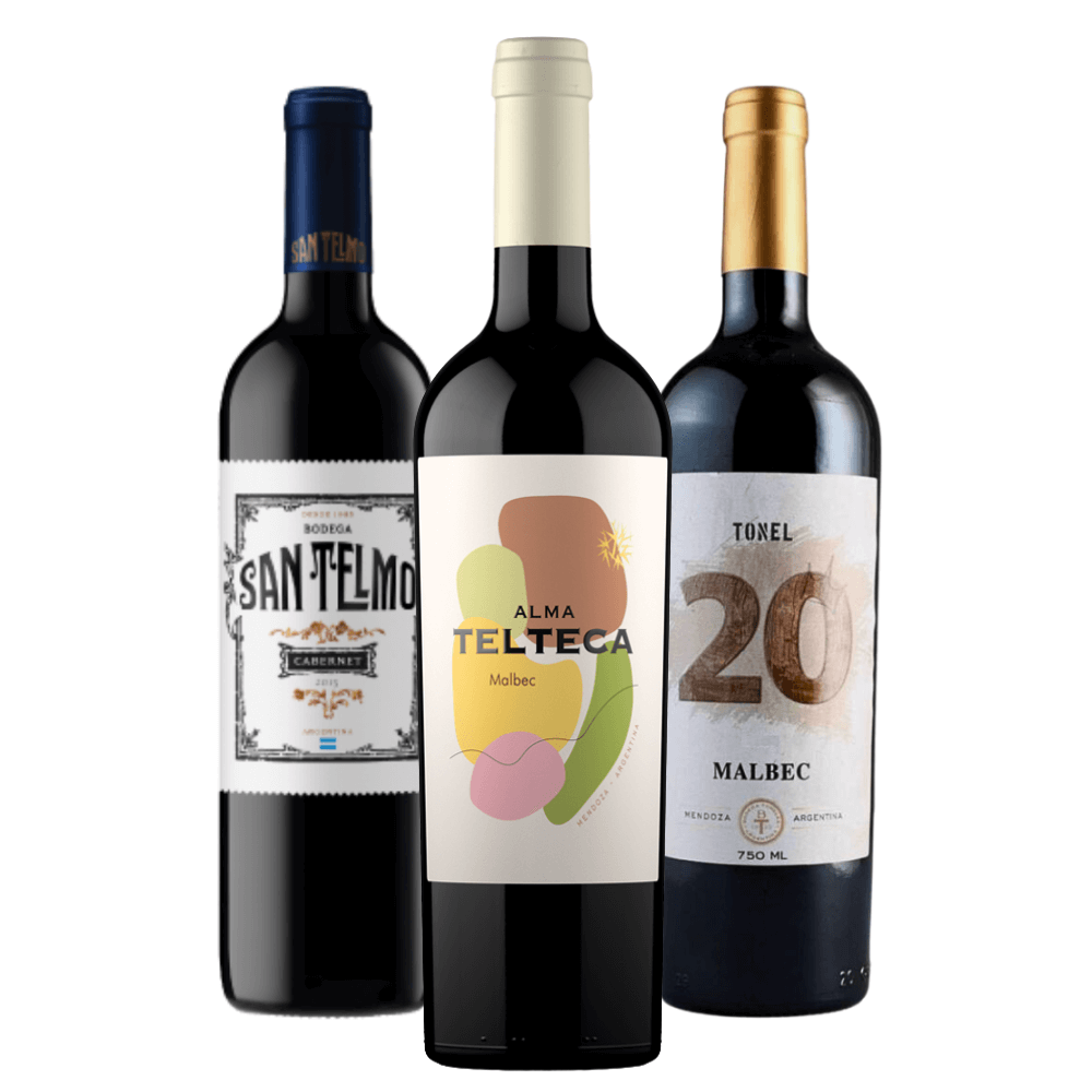 Kit Vinhos Malbec: San Telmo, Telteca, Tonel 20