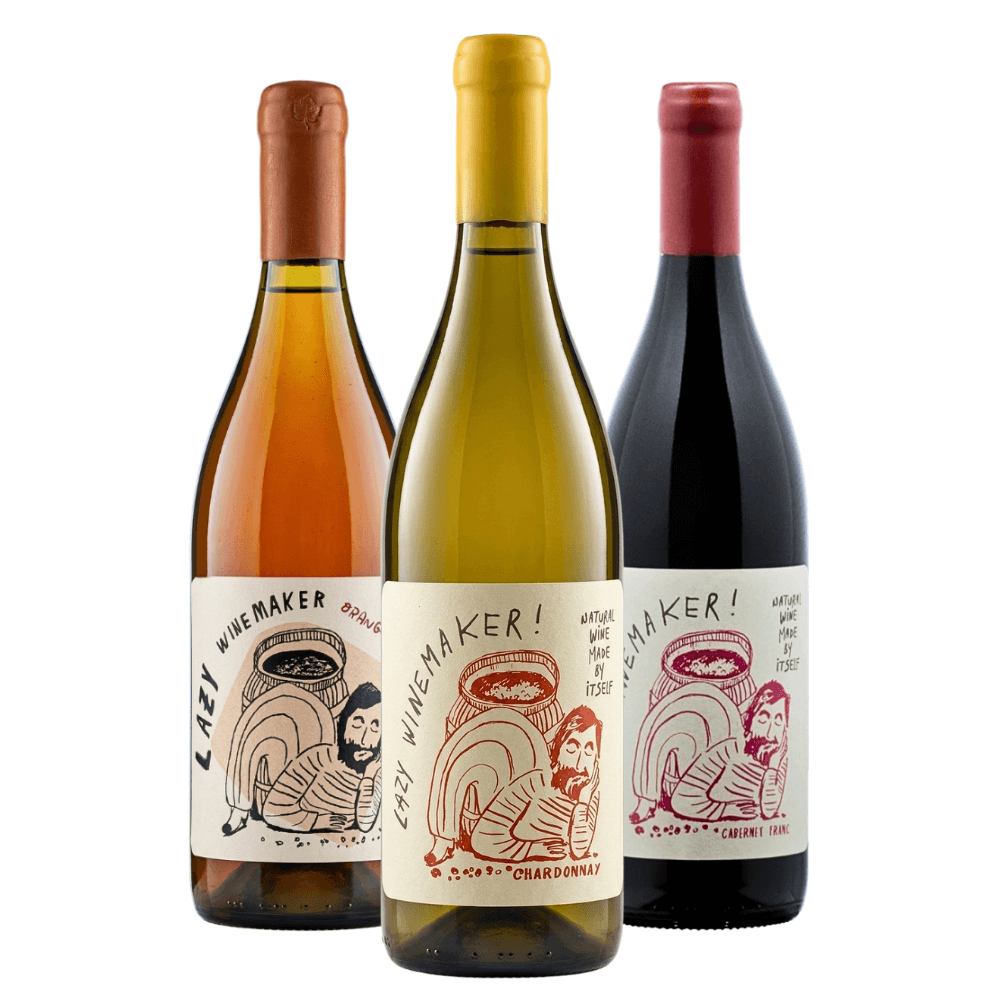 Kit Vinhos Naturais Lazy Winemaker - 3 Unidades