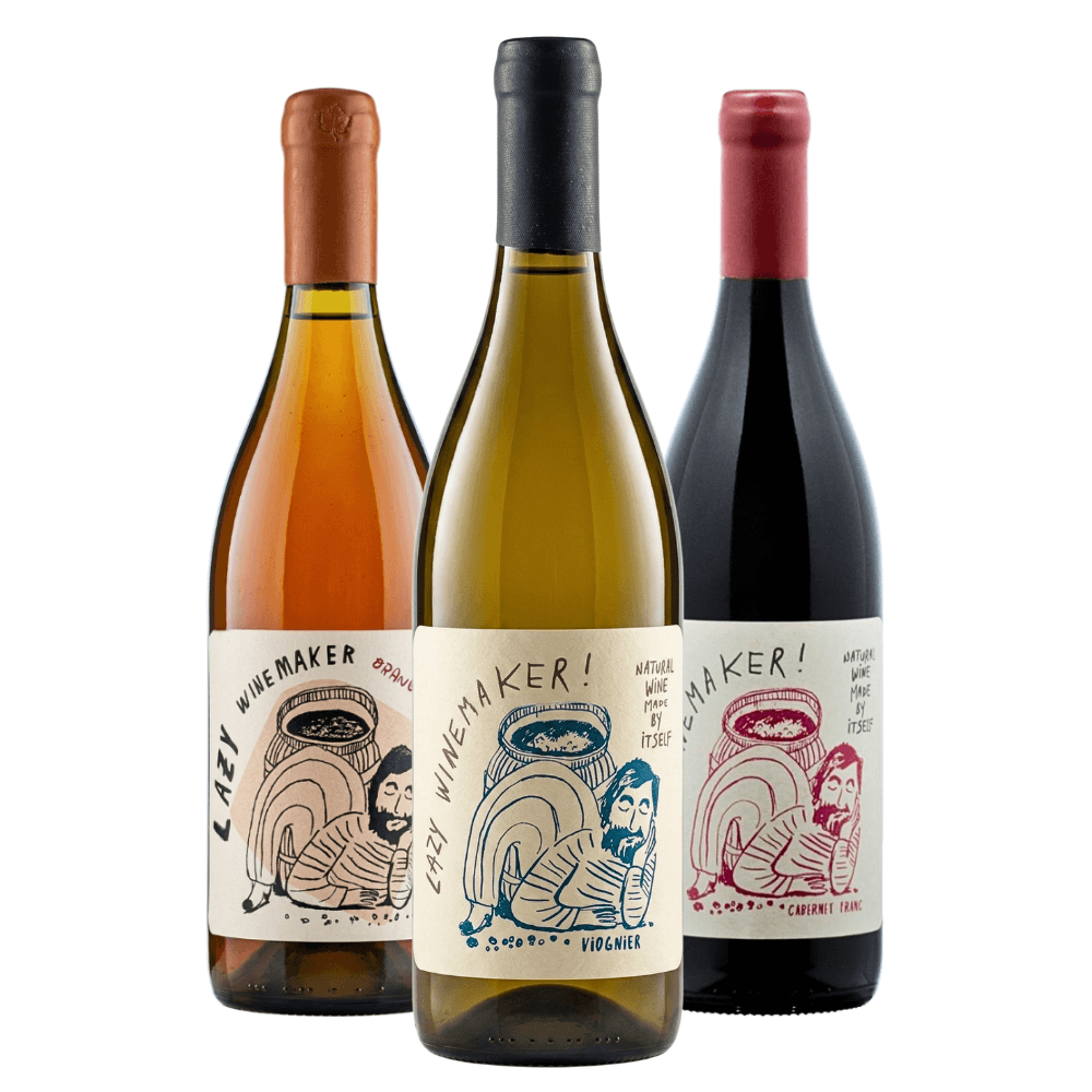 Kit Vinhos Naturais Lazy Winemaker - 3 Unidades