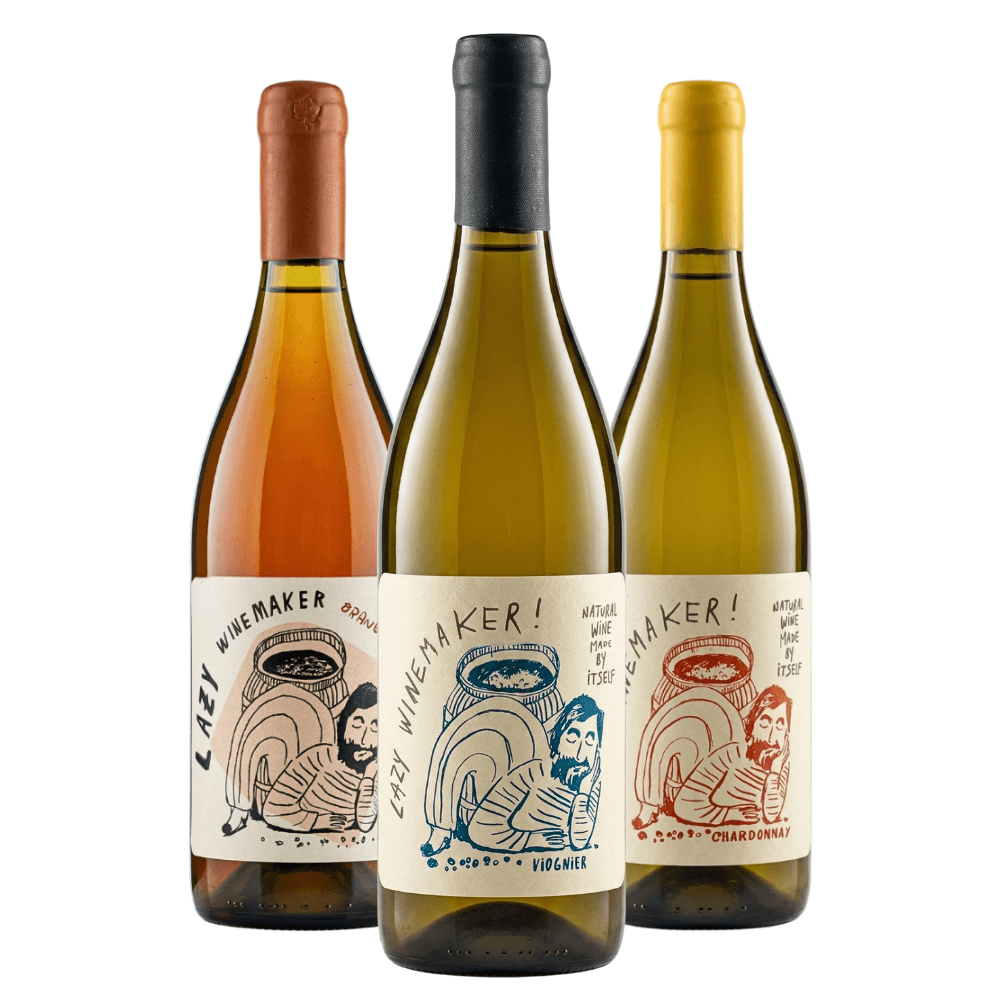 Kit Vinhos Naturais Lazy Winemaker - 3 Unidades