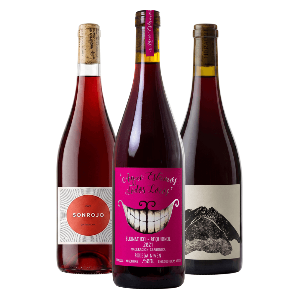 Kit Vinhos Naturais Sonrojo, Níven, Rocamadre