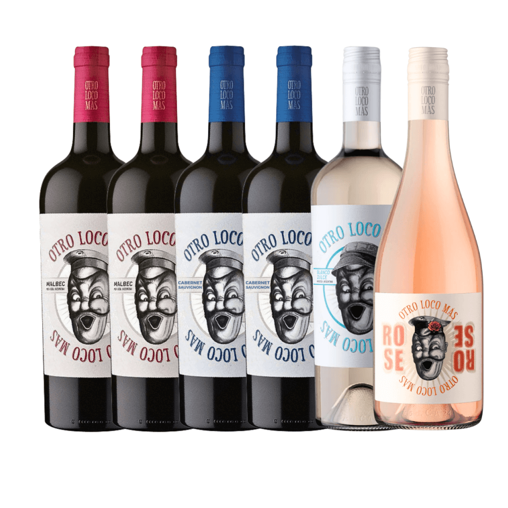 Kit Vinhos Otro Loco Más - 6 Unidades