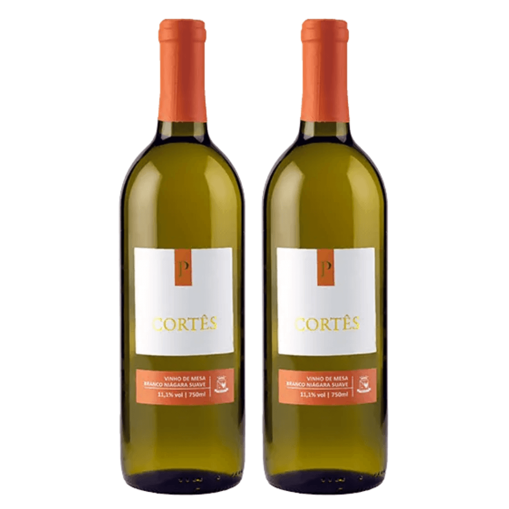 Kit Vinhos Panceri Suave Branco - 2 unidades