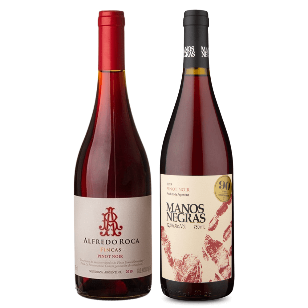Kit Vinhos Pinot Noir: Alfredo Roca + Manos Negras