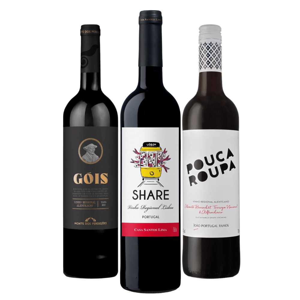 Kit Vinhos Portugal: Góis, Share, Pouca Roupa
