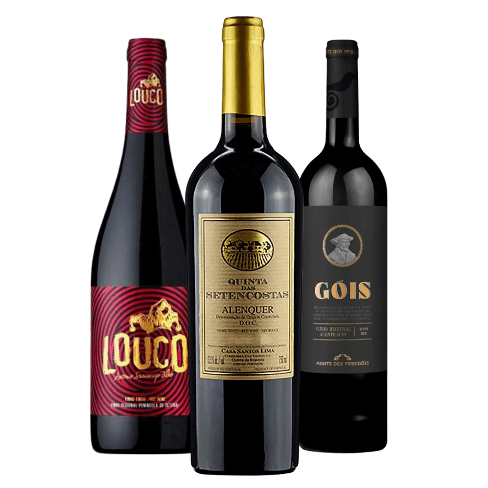 Kit Vinhos Portugal: Louco, Setencostas, Góis